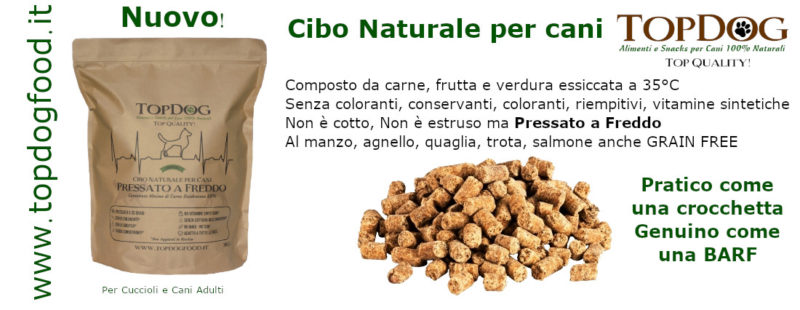 Cibo Naturale per cani